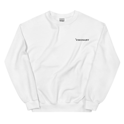 White Heavy Fleece Sweatshirt