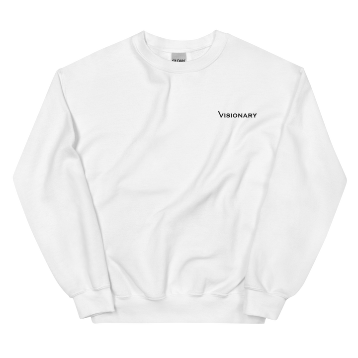 White Heavy Fleece Sweatshirt