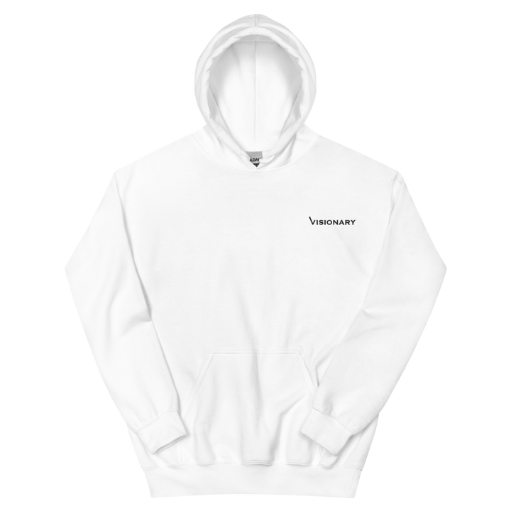 White Organic Cotton Hoodie