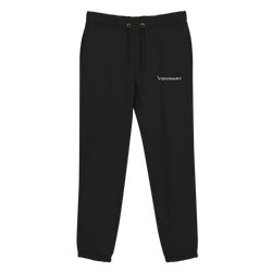 Black Organic Cotton Sweatpants - Regular Fit