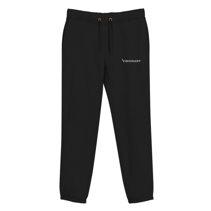 Black Organic Cotton Sweatpants - Regular Fit