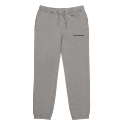 Grey Organic Cotton Sweatpants - Regular Fit