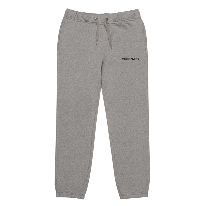 Grey Organic Cotton Sweatpants - Regular Fit